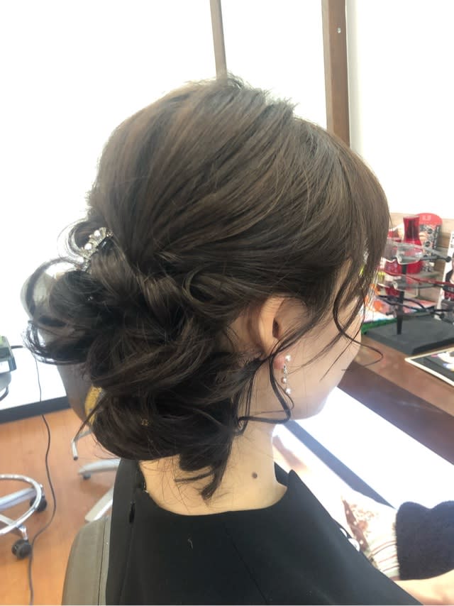 ヘアセット サイドアップ ボブ Leopard Hair Style Blog 千葉みなとにある女性スタッフのみの美容室レオパードヘア スタイルブログ