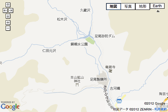 googlemap有木坑