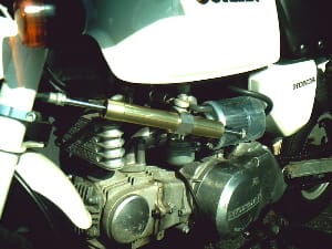 ゴリラ用パワーフィルターカバーの改良 冬北海道バイク旅 私の場合