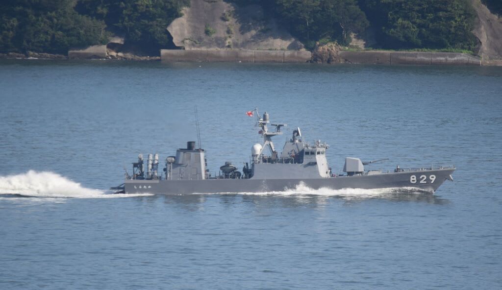 海上自衛隊 ミサイル艇 「しらたか」 進水記念ハガキ-