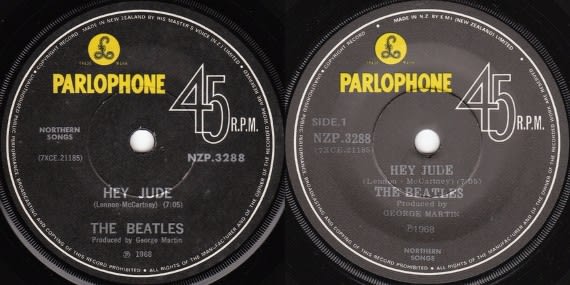 稀少USオリジナルHeyJudeヘイジュード轟音ビートルズBeatles