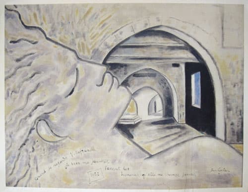 771 ジャン・コクトー 「闘牛」 複製画 インテリア フランスの人