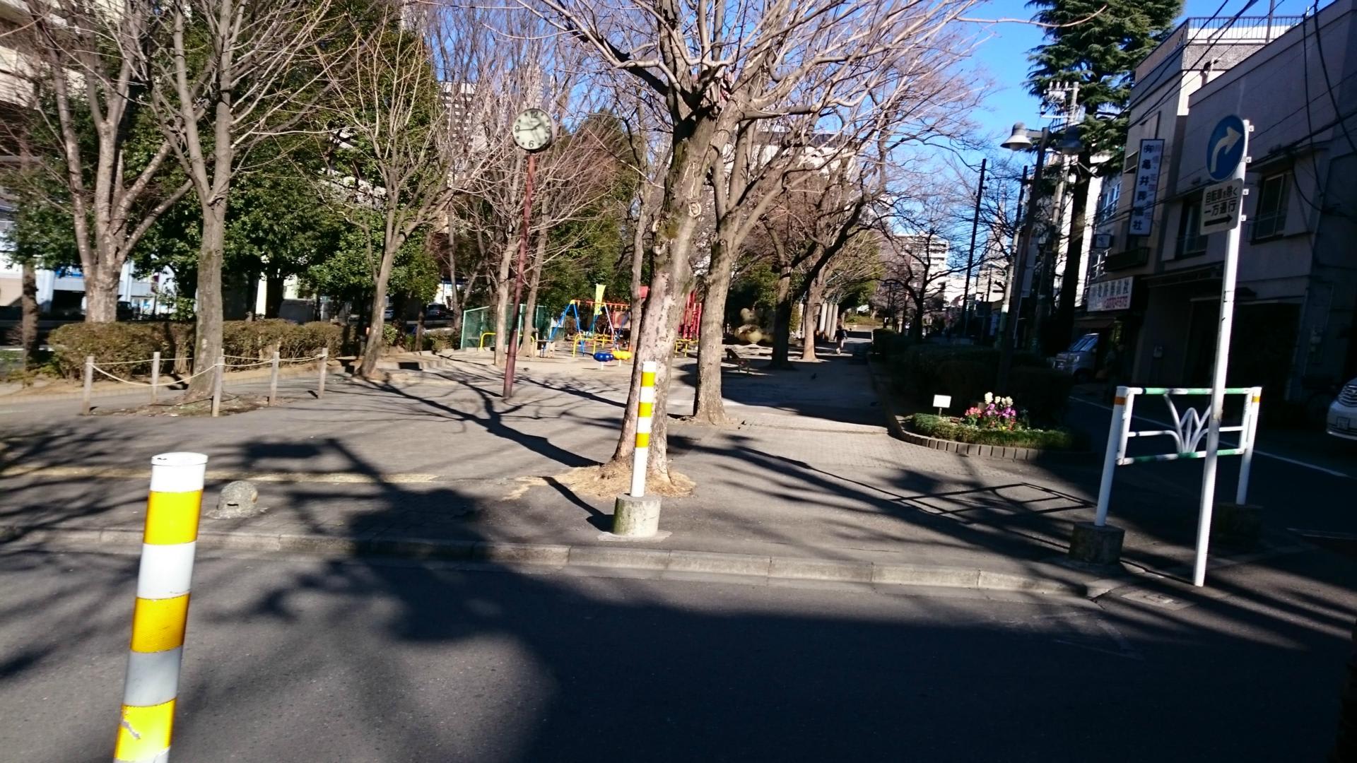 ここから玉川駅まで自転車で