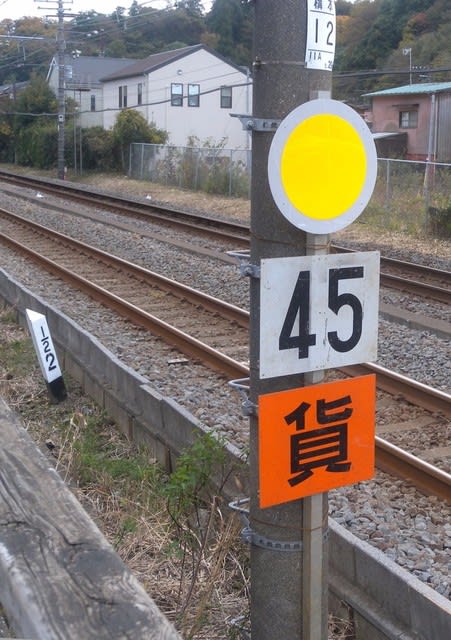 横須賀線で見かけた 徐行信号機 湘南鉄道研究会