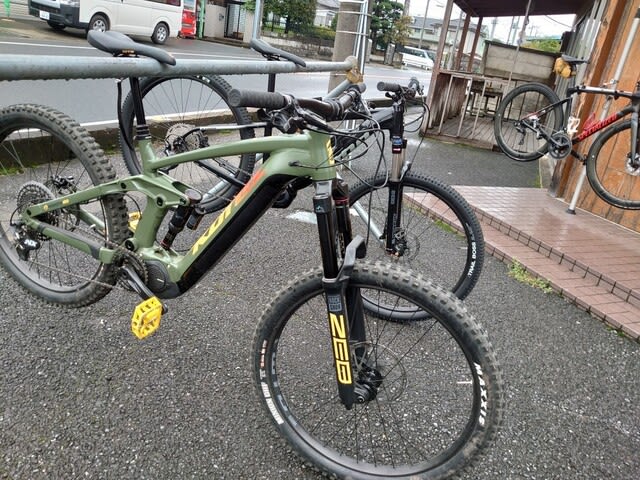 KONA eBike (MTB)試乗車借りてます - 輪工房の店長は今日も遊んでます