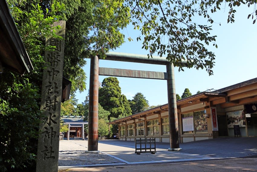 射水神社 富山県高岡市古城 今 出発の刻 たびだちのとき