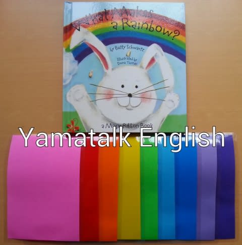 虹の7色を英語で言ってみよう 東京オンライン英語教室のyamatalk English でジョリーフォニックスも習えます