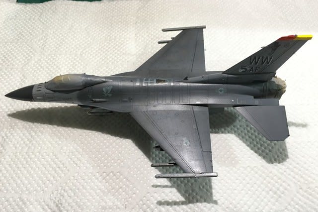 F 16cj ファイティングファルコン製作 Ganponブログ