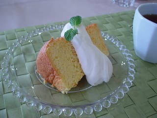 オレンジシフォンケーキ