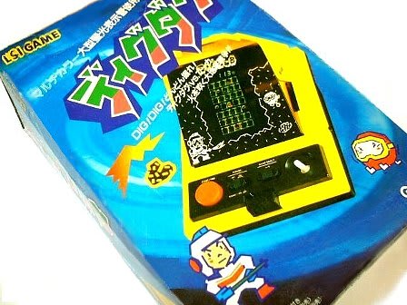 LSI GAME DigDugディグダグ 学研ナムコ☆昭和レトロ1980年代 