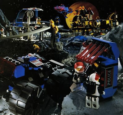 ☆28年間の沈黙を破り、LEGOスペースポリス「＃6986大型飛行船」開封