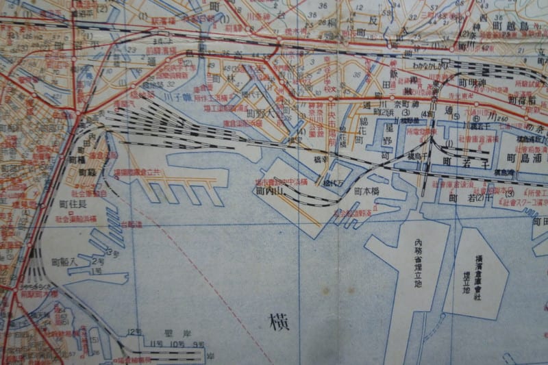 F－60 横浜市全圖.新大 昭和9年10月 - 新日本古地図学会