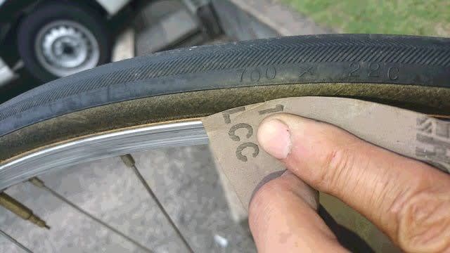 こまめにホイール掃除 爺族自転車倶楽部