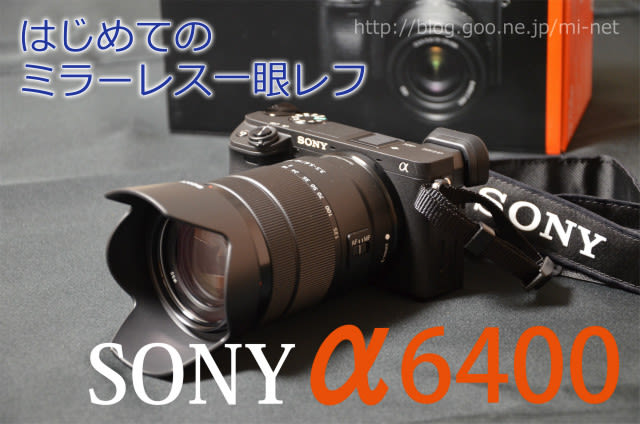 SONY α6400 レビュー① はじめてのミラーレス一眼 - CAM Style