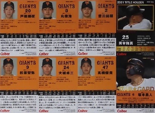 プロ野球チップス2022