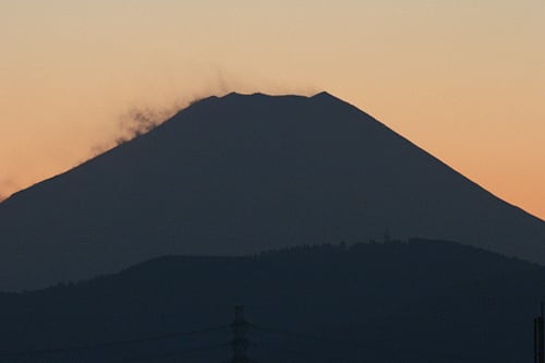 今夕の富士山_20151226.jpg
