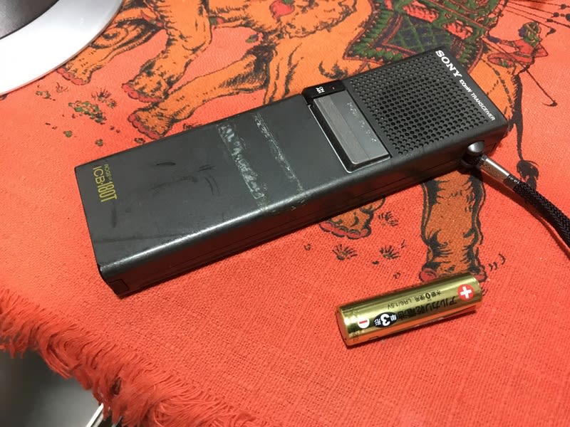 2つのICB-180ですが、T付きとT無しでは周波数も違う 2つのICB-180ですが、T付きとT無しでは周波数も違う