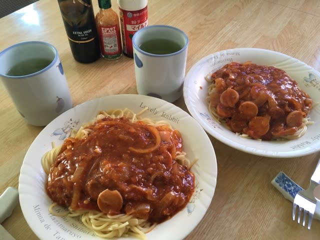 レトルトミートソース チーズ魚ニソ 謙さんの朝昼晩ご飯 Inkochi