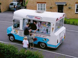 アイスクリーム トラックがやってきた ひらりん家のボストン日記