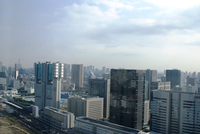 東京３日目 品川プリンスホテル３６階からの 眺め Oldオードリー リズ おちび いつでも夢を