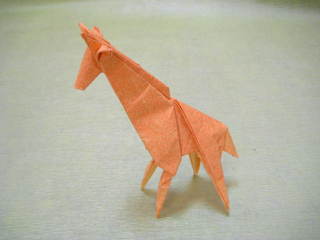 キリン 折り紙 簡単 シモネタ