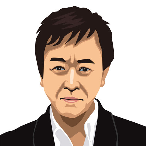 Illustratorの練習 渡瀬恒彦 デジタル肖像似顔絵 お絵描き日記 イラストレーター照井正邦