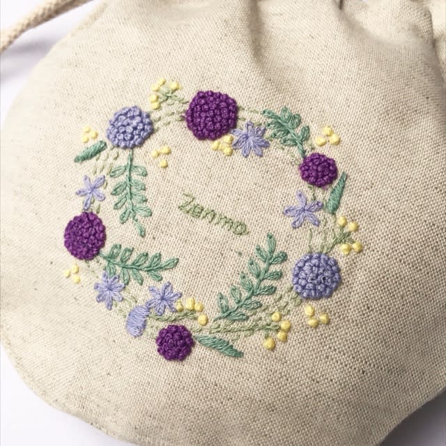 刺繍 花 リース 簡単 最高の新しい壁紙ohd