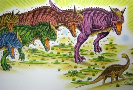 カルノタウルス 恐竜だいす記