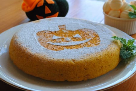 ホットケーキミックス 炊飯器で ハロウィン かぼちゃケーキ 四万十住人の 簡単料理ブログ