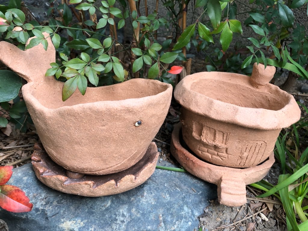 かわいい植木鉢 工房 手土手 やきもの暮らし かわいい植木鉢 工房 手土手 やきもの暮らし