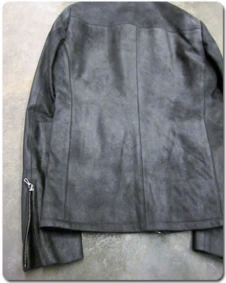 GW大幅値下げ　カズユキクマガイアタッチメント　アニリンカーフシングルライダース KAZUYUKI KUMAGAI ATTACHMENT◇ナッパランアニリンカーフ