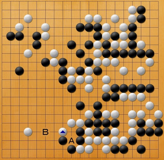 photo 棋聖戦 投了図 æäºå³ ç½ç³åä¸ã®å²ç¢æ¥è¨