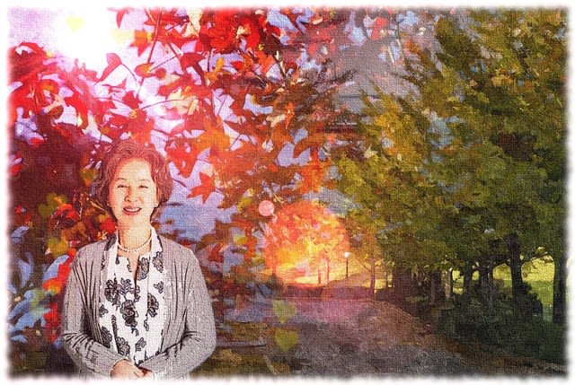 八千草薫さん逝去。デジタル紙芝居コマ絵遺影