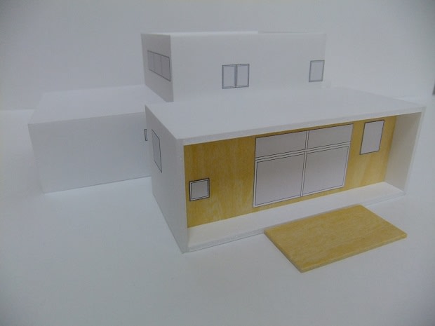 プロが教える 建築模型の作り方 窓 ミニチュア ドールハウス みにあーき
