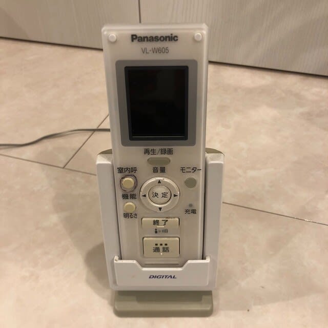 ドアホン子機の異常対応 - 素人大家のDIY記録 ドアホン子機の異常対応 - 素人大家のDIY記録