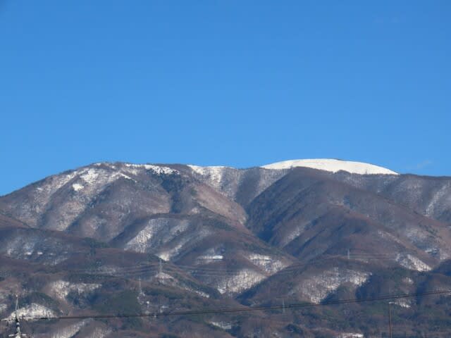 前鉢伏山と鉢伏山