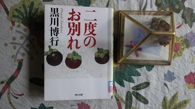 黒川博行 二度のお別れ 読書 水彩画 黒川博行 二度のお別れ 読書 水彩画