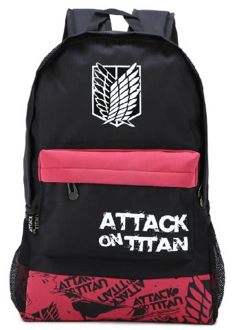 リュック バッジ付きの黒のバッグ 進撃の巨人のエレンのリュックを買うならここ 進撃の巨人のグッズ リュックや小物などを集めました リュック バッジ付きの黒のバッグ 進撃の巨人のエレンのリュックを買うならここ 進撃の巨人のグッズ リュックや小物などを集めました