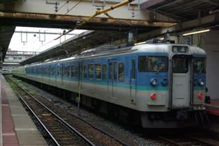 長野からやってきた115系電車 新潟に降臨 クハ481 103の駅巡り旅のページ