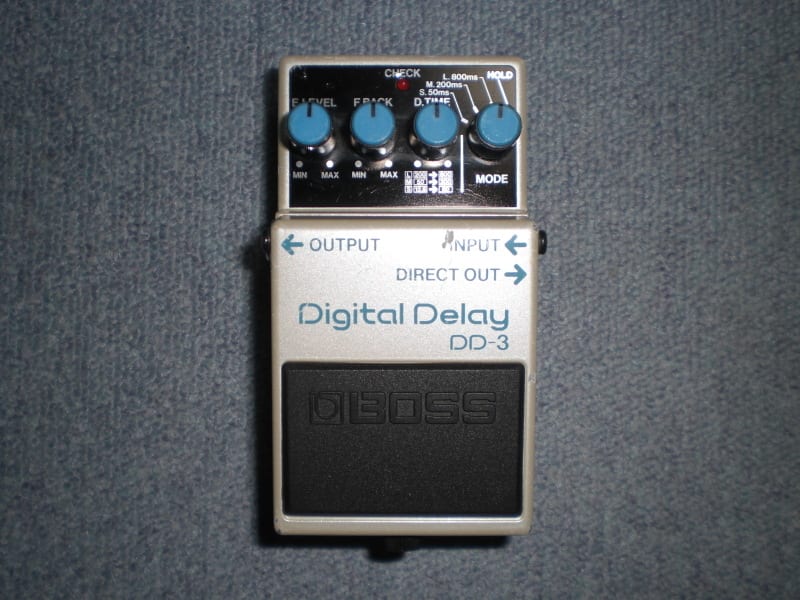 BOSS コンパクト エフェクター その23 Digital Delay DD-3 2台目 - 直