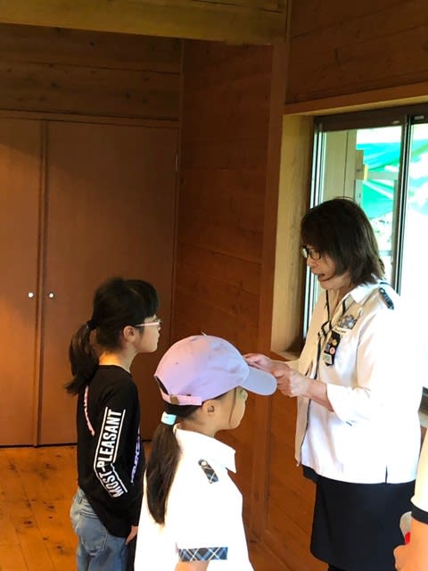 2019 団キャンプを行いました ガールスカウト夏チャレ ガールスカウト福井県第1団