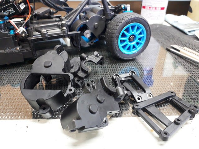 走りも変化?】M-08 CONCEPT 強化Kパーツ投入【ギヤボックス編 走りも変化?】M-08 CONCEPT 強化Kパーツ投入【ギヤボックス編