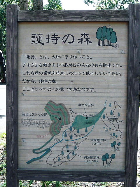 護持の森