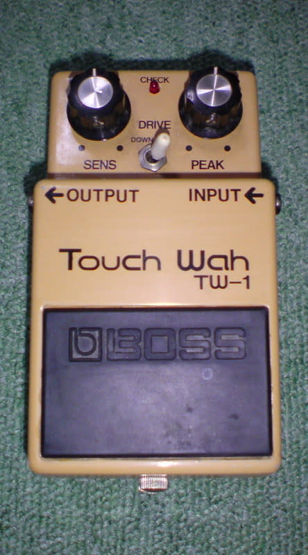 BOSS コンパクト エフェクター その⑭ Touch Wah TW-1 (銀ネジ仕様 ...