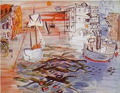 デュフィ:帆船のある港