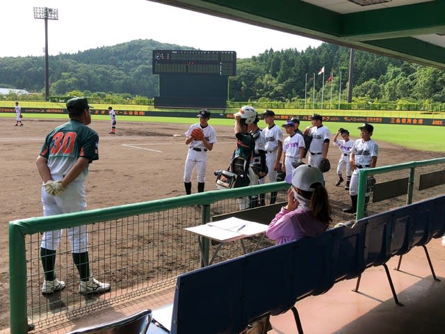 フレッシュマン大会1日目の様子 三条リトルシニアリーグ保護者会