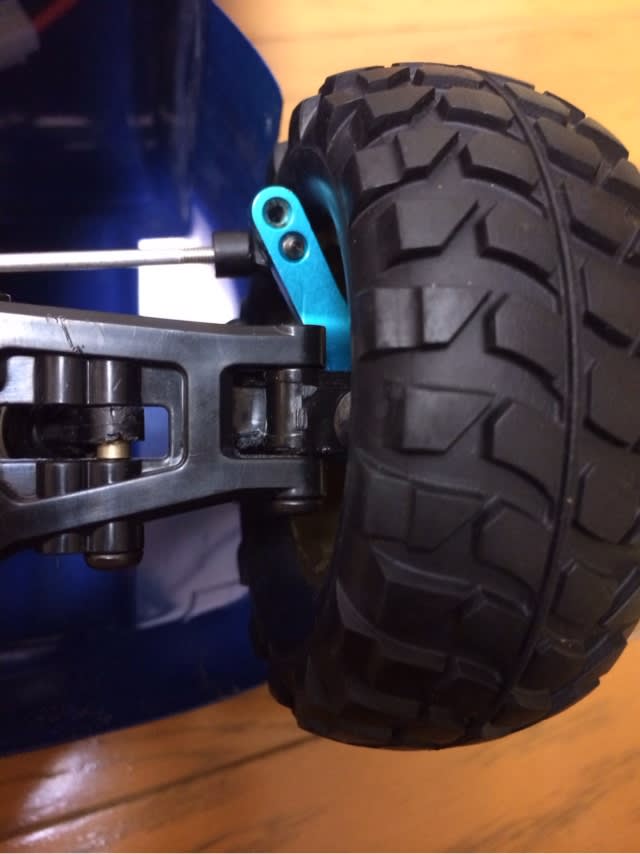 DT02フロントアップライト六角仕様。 - TAMIYA CC-01大好き! DT02フロントアップライト六角仕様。 - TAMIYA CC-01大好き!