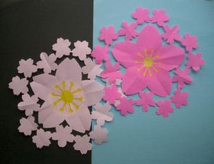 桜の切り紙を折り紙で簡単に 図案や作り方のコツも 花レースもかわいい