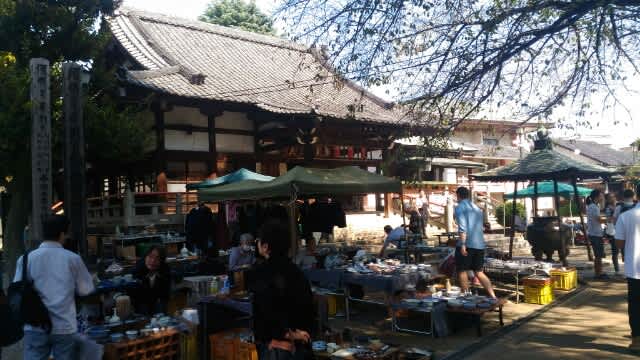 新井薬師アンティーク・フェア 骨董市 ひのっき