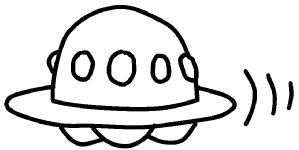 Ufo イラスト シンプルイラスト素材